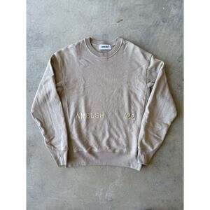 Ambush /22 Tan Crewneck Sweatshirt